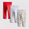 0–36 månader | 3-pack blandade leggings