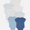 0–36 månader | 7-pack kortärmade bodys