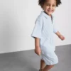 1,5–9 år | Set med randig skjorta och shorts