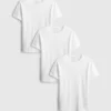 3-pack bas-T-shirts med rund hals