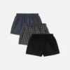 3-pack vävda boxershorts
