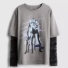 6–15 år | K-pop Demon Hunters långärmad T-shirt med spets