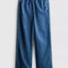 7–15 år | Jeans med stretch i midjan