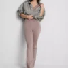 Aktiva leggings med hög midja och utsvängda ben