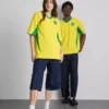 Brazil kortärmad mesh-T-shirt
