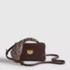 Crossbody-väska med scarf-detalj