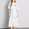 Oversized grafisk boyfriend-T-shirt i bomull