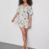Pyjamasar i boyfriend-stil