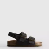 Slingback-sandaler med dubbla spännen