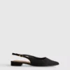 Spetsiga slingback-mules