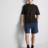 Strukturerad, boxig T-shirt