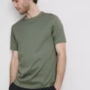 The Edit merceriserad slim-fit-t-shirt