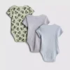 0–18 månader | 3-pack Disney-bodys för nyfödda med Mickey Mouse och Donald Duck – med utrymme att växa