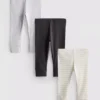 0–18 månader | 3-pack leggings för nyfödda