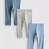 0–18 månader | 3-pack leggings för nyfödda