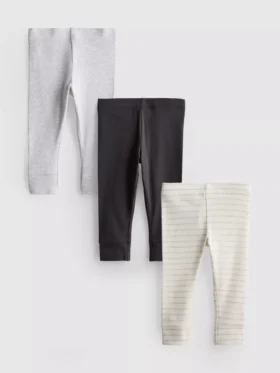 0–18 månader | 3-pack leggings för nyfödda