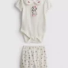 0–18 månader | Disneys Aristokatterna – Marie-bodysuit och bloomers, set för nyfödda