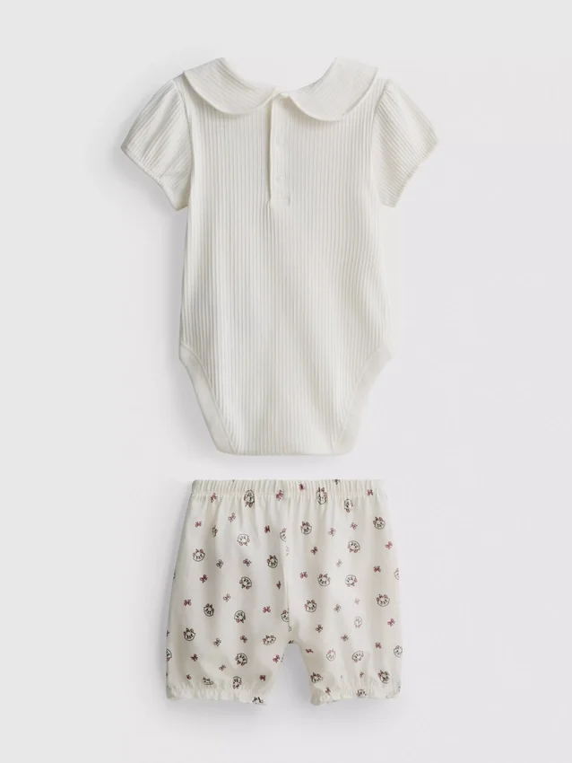 0–18 månader | Disneys Aristokatterna – Marie-bodysuit och bloomers, set för nyfödda
