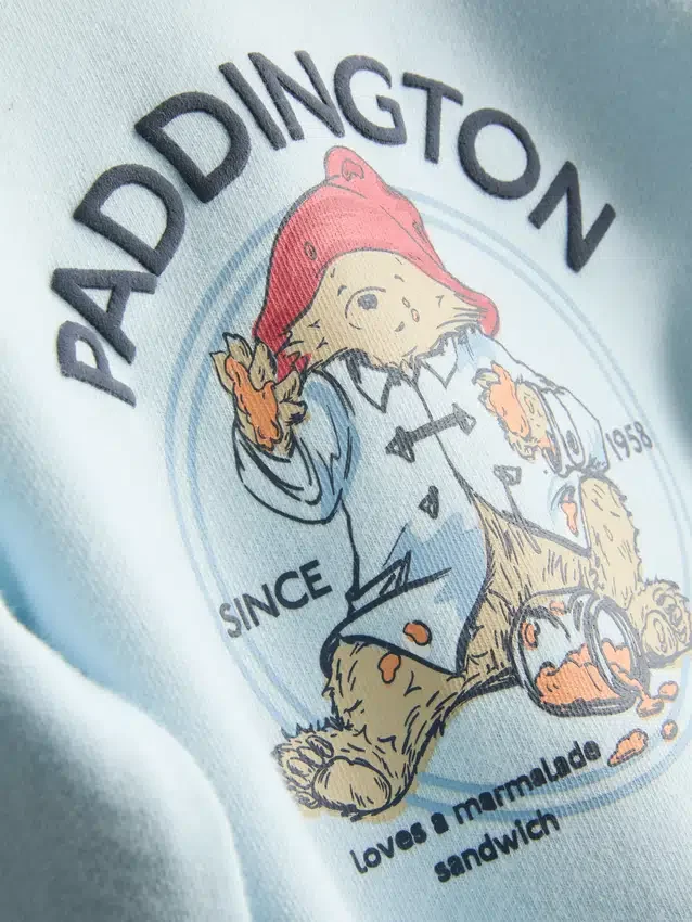 0–18 månader | Paddington Bear långärmad body för nyfödda