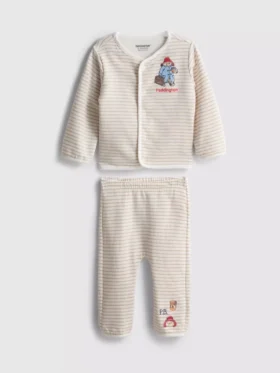 0–18 månader | Paddington Bear-set med topp och leggings för nyfödda