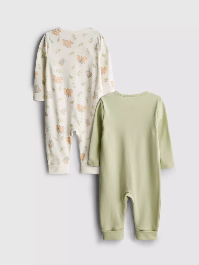 0–24 månader | 2-pack Disney-bodyar med Dumbo-motiv