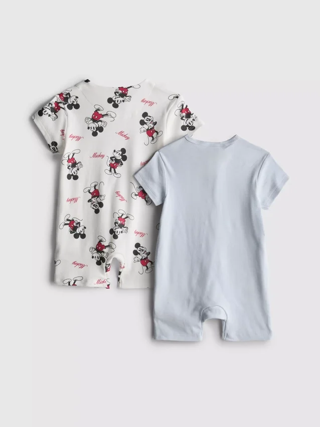 0–24 månader | 2-pack Disney-bodyer med Musse Pigg