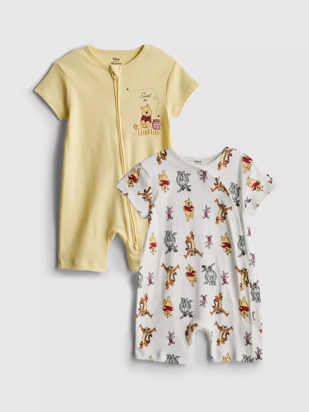 0–24 månader | 2-pack Disney-bodyer med Nalle Puh