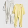0–24 månader | 2-pack pyjamasbyxor med dragkedja