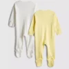 0–24 månader | 2-pack pyjamasbyxor med dragkedja
