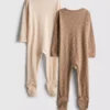 0–24 månader | 2-pack pyjamasbyxor med dragkedja
