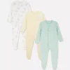 0–24 månader | 3-pack Disneys Dumbo-pyjamasbyxor med tryckknappar