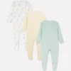 0–24 månader | 3-pack Disneys Dumbo-pyjamasbyxor med tryckknappar