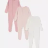 0–24 månader | 3-pack pyjamaser med tryckknappar