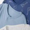 0–24 månader | 3-pack pyjamaser med tryckknappar