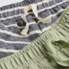0–36 månader | 2-pack texturerade Shorts