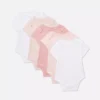 0–36 månader | 5-pack kortärmade bodys