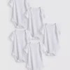 0–36 månader | 5-pack kortärmade bodys