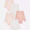 0–36 månader | 5-pack långärmade bodys