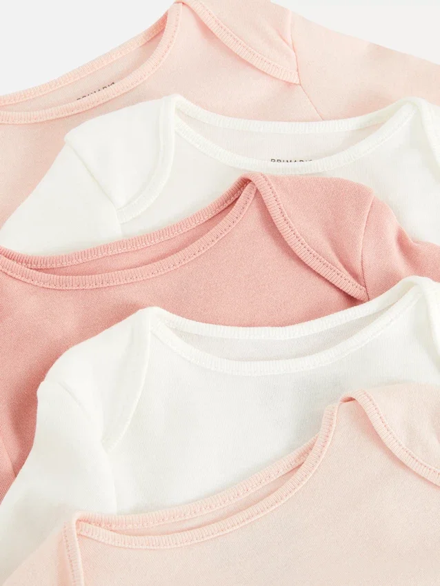 0–36 månader | 5-pack långärmade bodys