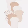 0–36 månader | 7-pack kortärmade bodys