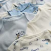 0–36 månader | 7-pack kortärmade bodys med Disneys Musse Pigg