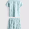 0–36 månader | Disneys Mickey Mouse-set med frotté-skjorta och Shorts
