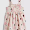0–36 månader | Disneys Minnie Mouse och Daisy Duck – texturerad smockklänning
