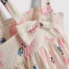 0–36 månader | Disneys Minnie Mouse och Daisy Duck – texturerad smockklänning