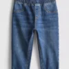 0–36 månader | Jeans med upprullade benslut