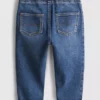 0–36 månader | Jeans med upprullade benslut
