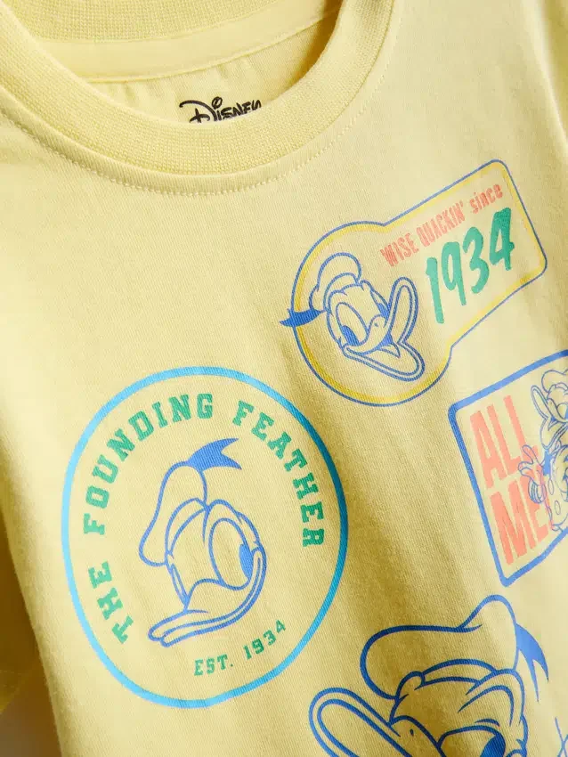 0–36 månader | T-shirt med Disneys Kalle Anka