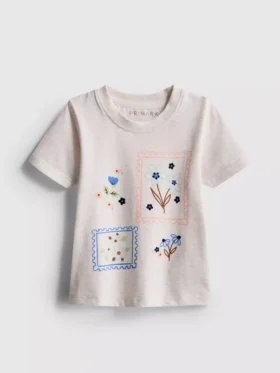 0–36 månader | T-shirt med tryck