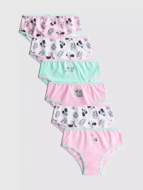 1,5–10 år | 6-pack Disney Minnie Mouse-kalsonger