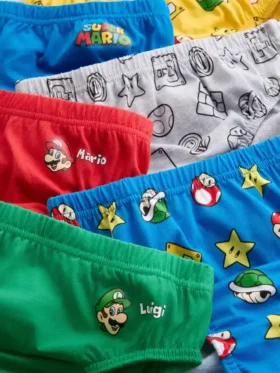 1,5–10 år | 6-pack Super Mario-trosor
